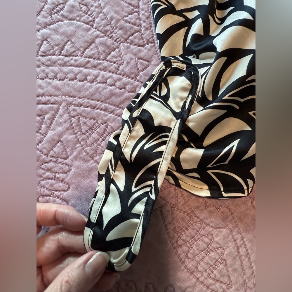 Mixit Black and White Patterned Button Down Shirt - Picture 9 of 14